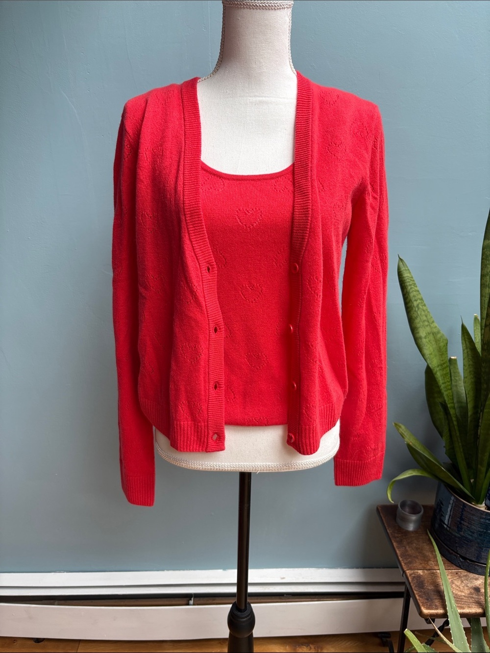Twin Set by Monrow. Wool/Cashmere Blend. Size Large